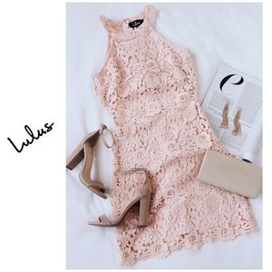 NWT Lulu’s Lace Mini Dress